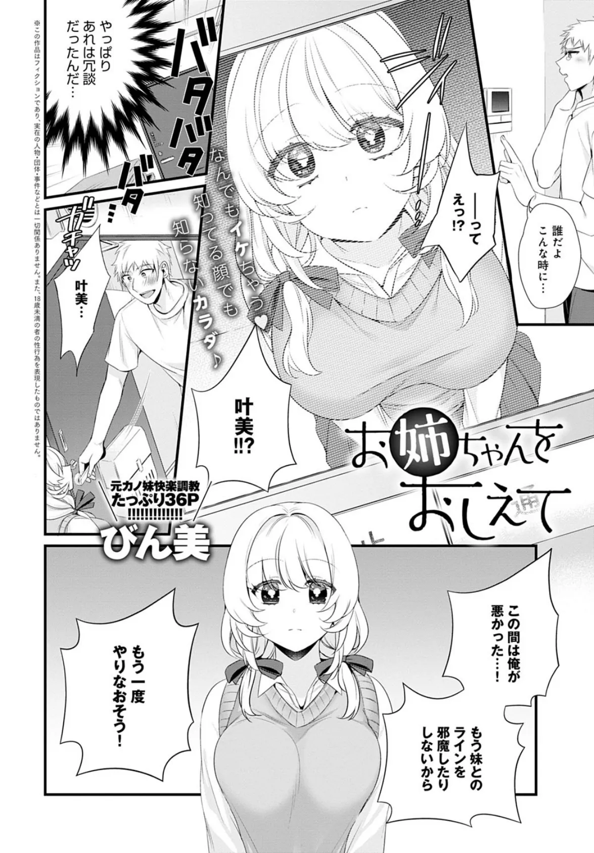 お姉ちゃんをおしえて 2ページ