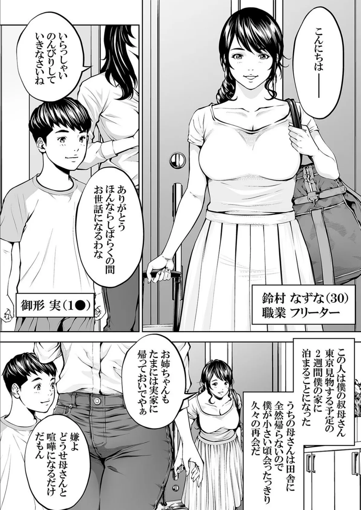 僕の叔母さん観察記録（2） 3ページ